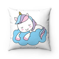 Home decor - Cute sleeping unicorn | Cushion Cover | Personalized gift