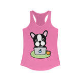 Women Tank Top - Bulldog laptop