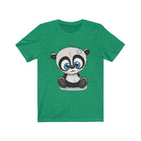 Women short sleeve shirt T shirt for women Tee for women sitting panda
