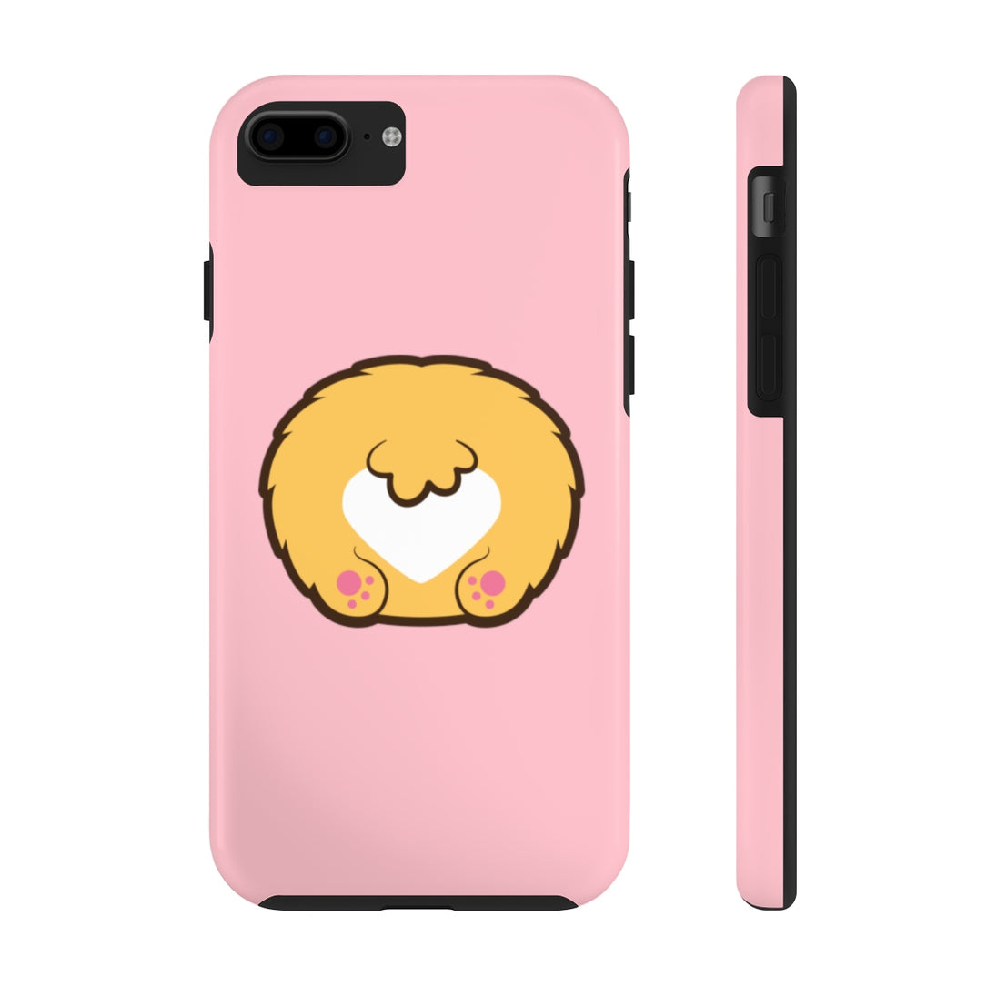 iPhone XS cases - Pink color corgi butt iPhone XS cases - Pink color corgi butt