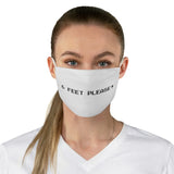 Fabric Face Mask 6 Feet Please Design