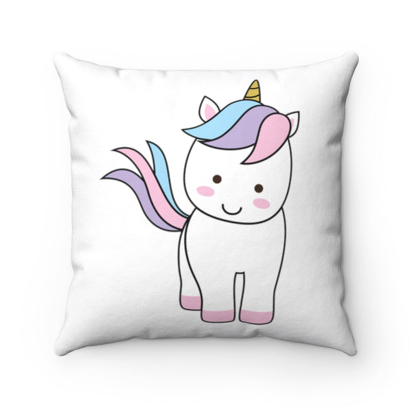 Cute throw pillows - Standing unicorn | Unicorn throw pillow