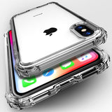 For iPhone xr / x / xs / xs max Case Shockproof Clear Case