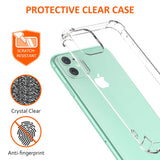 For iPhone 11 Pro iPhone 11 pro max iPhone 11 Hybrid Shockproof Thin Clear Case