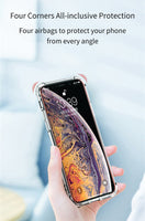 For iPhone 11 Pro iPhone 11 pro max iPhone 11 Hybrid Shockproof Thin Clear Case