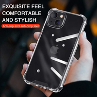 For iPhone 13 / 13 mini / 13 pro / 13 pro max Case Shockproof Clear Case