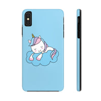 iPhone x cases - Blue color cloud unicorn | iPhone xr cases mate tough