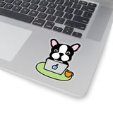 Laptop Stickers - Laptop Bull Dog | Custom Stickers