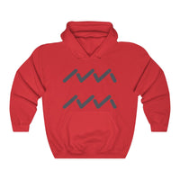 Aquarius - Unisex Heavy Blend Hooded Sweatshirt | Horoscope Sweater