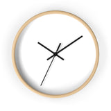 Wall clock plain background with no lines