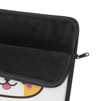 Laptop sleeve - Cute Corgi Face | Personalized gift | Custom personalized