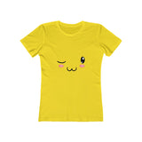 Cute Women's Face Tee