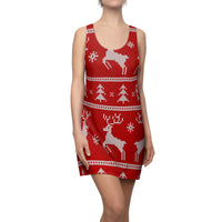 Christmas dresses - Reindeer red dress | Dresses for women
