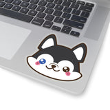 Stickers - Cute Husky | Custom Stickers | Laptop Stickers