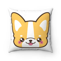 Pillow Cover - Cute corgi face | Cushion Cover | Personalized gift