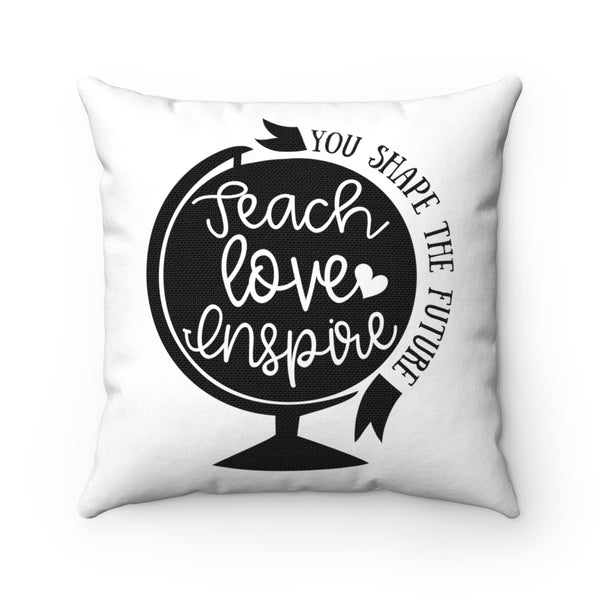 Home decor - Teach to Inspire | Cushion Cover | Teacher gift | Teacher pillow