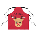 Christmas gifts - Rudolph apron | Christmas gift | Custom christmas apron