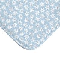 Christmas decorations - Snowflake mat | Custom bath mat | Christmas gift
