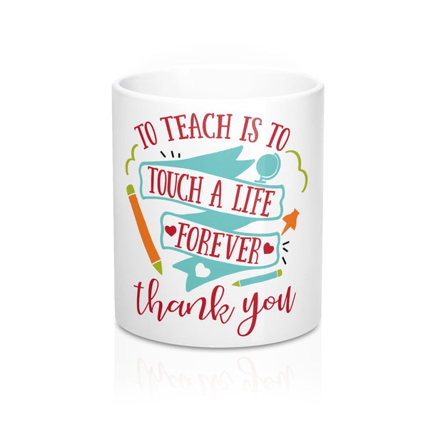 Teacher gifts - Touch a life | Teacher gifts personalized | Custom teacher gift
