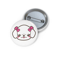 Poodle face pin button | Custom Pin | Personalized gift