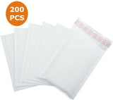 Bubble Mailers 4.25 x 7 Padded Envelopes White 200 Qty