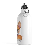 Stainless water bottle - Cute Corgi | Stainless steel water bottle | Custom water bottle
