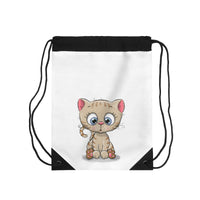 Drawstring Bag - Cute Kitty