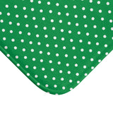 Christmas decorations - White dot green mat | Custom bath mat | Christmas gift