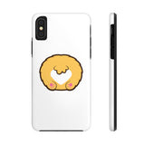 iPhone XR cases - White color corgi butt | iPhone cases mate tough