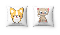 Matching couple gift - Corgi and Kitty pillow | Matching pillows | Couples gift