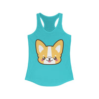 Women tank top - Cute Smiley Corgi | Gift for women | Tank top for women