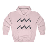 Aquarius - Unisex Heavy Blend Hooded Sweatshirt | Horoscope Sweater