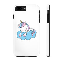 iPhone xs cases - White color cloud unicorn | iPhone xr cases mate tough