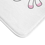 Home decor - Unicorn jumping bath mat | Custom bath mat | Personalized gift