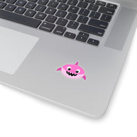 Baby Shark Pink - Kiss-Cut Stickers