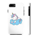 iPhone xs cases - White color cloud unicorn | iPhone xr cases mate tough