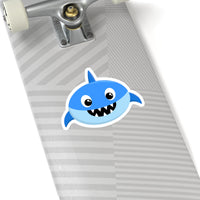 Baby shark Blue - Laptop Stickers | Custom Stickers