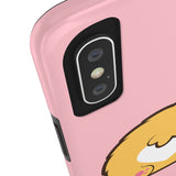 iPhone XS cases - Pink color corgi butt | iPhone cases mate tough