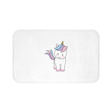 Home decor - Unicorn standing bath mat | Custom bath mat | Personalized gift