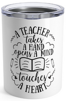 Teacher gifts - Tumbler touch a life  | Teacher gifts personalized | Custom teacher gift