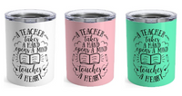 Teacher gifts - Tumbler touch a life  | Teacher gifts personalized | Custom teacher gift