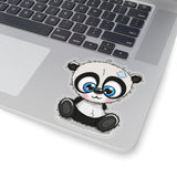 Laptop stickers - Sewing panda | Laptop decals | Laptop vinyls
