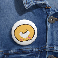 Personalized pin buttons - Corgi butt | Custom Pin | Personalized gift
