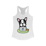 Women Tank Top - Bulldog laptop