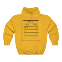 Pisces Unisex Heavy Blend Hooded Sweatshirt | Horoscope Sweater