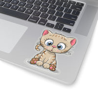 Laptop Sticker - Cute Kitty