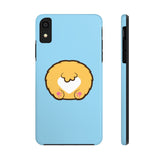 iPhone xs cases - Baby blue color corgi butt | iPhone cases mate tough