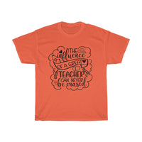 Teacher shirts - Influence can never be erased | Teach gifts | Custom gift for teacher