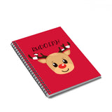Notebook - Rudolph | Journal Notebook | Spiral Notebook