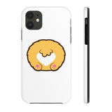 iPhone XR cases - White color corgi butt | iPhone cases mate tough